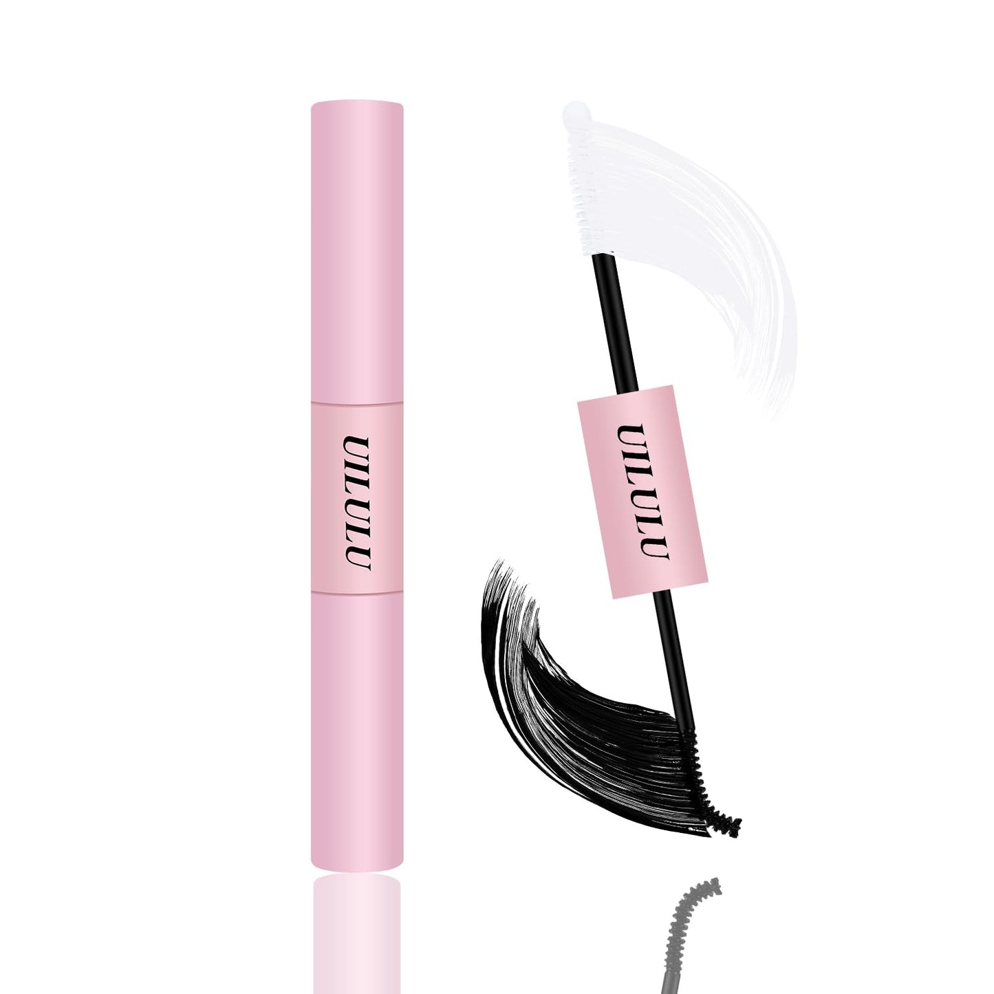 Lash Bond and Seal - 2-in-1 Lash Glue (5ml) & Sealer (5ml) for DlY Lash Extensions at Home, Waterproof Eyelash Adhesive for Cluster& Individual Lashes, Black Bond Eyelash Glue with Strong Hold-FemmiqueWomen