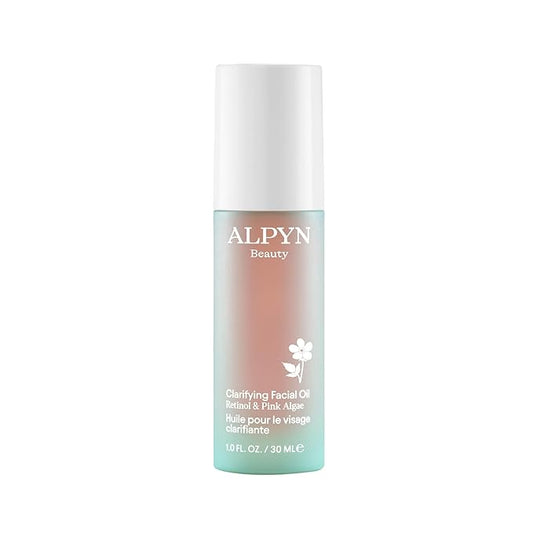 ALPYN Clarifying Facial Oil with Retinol & Pink Algae | Clear Congestion, Smooth Fine Lines, Improve Texture & Glow | 1 Fl Oz / 30 ml-FemmiqueWomen