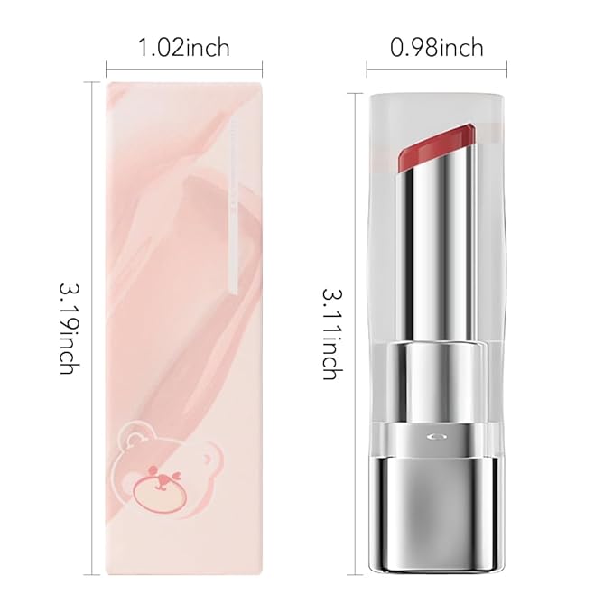 1Pcs Tinted Lip Balm Moisturizing Lipstick – Watermelon Peach Pink Sheer Hydrating Lip Color for Dry Lips – Nourishing Lip Balm for All Women with a Subtle Natural Scent (S02 Summer)-FemmiqueWomen