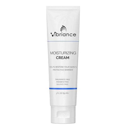 Vibriance Moisturizing Face Cream, 3 Fl Oz - Nourishing and Non-Greasy with Plant-Based Ingredients - Softening, Ultra-Hydrating, Fast-Absorbing Facial Moisturizer Cream for All Skin Types-FemmiqueWomen