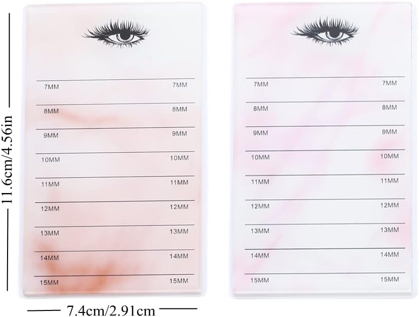 5 Layers Acrylic Eyelash Storage Box, Makeup Eyelashes Extension Close-Packed Display with 5 Pallets, Grafting False Eyelashes Glue Pallet Holder Display Organizer (5 Layer Marble Pink)-FemmiqueWomen