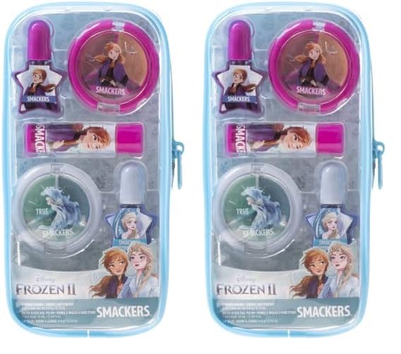 Lip Smacker Disney Frozen II Pouch Makeup Set And Bag For Girls (Pack of 2)-FemmiqueWomen