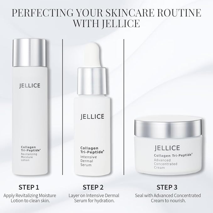 Intensive Dermal Collagen Tripeptides Serum for Face - Collagen Serum for Women with All Skin Types - Enhanced Hydration & Nourishment - Japanese Cosmetics - 1.01 fl oz-FemmiqueWomen