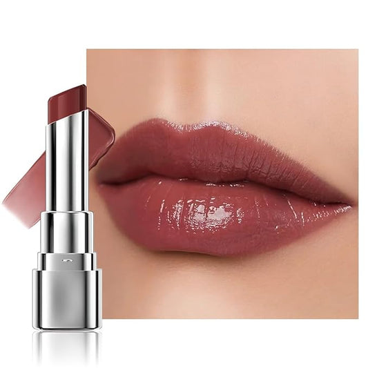 1Pcs Tinted Lip Balm Moisturizing Lipstick – Deep Rose Colored Bean Paste Sheer Hydrating Lip Color for Dry Lips Nourishing Lip Balm for All Women with a Subtle Natural Scent (S05 Four Seasons)-FemmiqueWomen