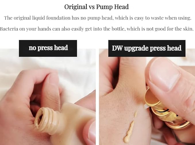 2Pack Foundation Pump Compatible with Estee Lauder Double Wear Foundation(Upgrade)-FemmiqueWomen