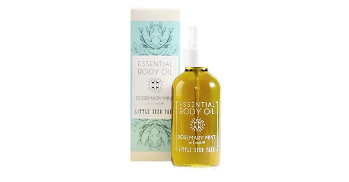 Little Seed Farm Essential Body Oil, Rosemary Mint, 4oz-FemmiqueWomen