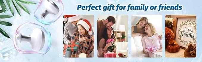 2 Pack Ice Roller for Face and Eyes, Facial Roller Device for Women, Ice Wand for Different Skin-FemmiqueWomen