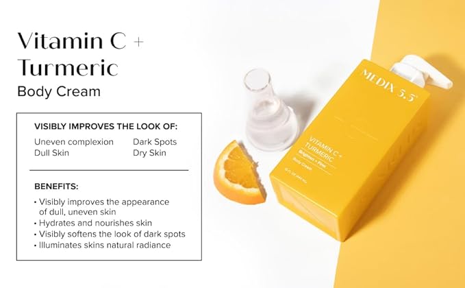 Medix 5.5 Vitamin C Cream Face Lotion & Body Lotion Moisturizer | Anti Aging Skin Care Firming & Brightening Cream Diminishes The Look Of Uneven Skin Tone, Age Spots, & Sun Damaged Dry Skin, (2-Pack)-FemmiqueWomen