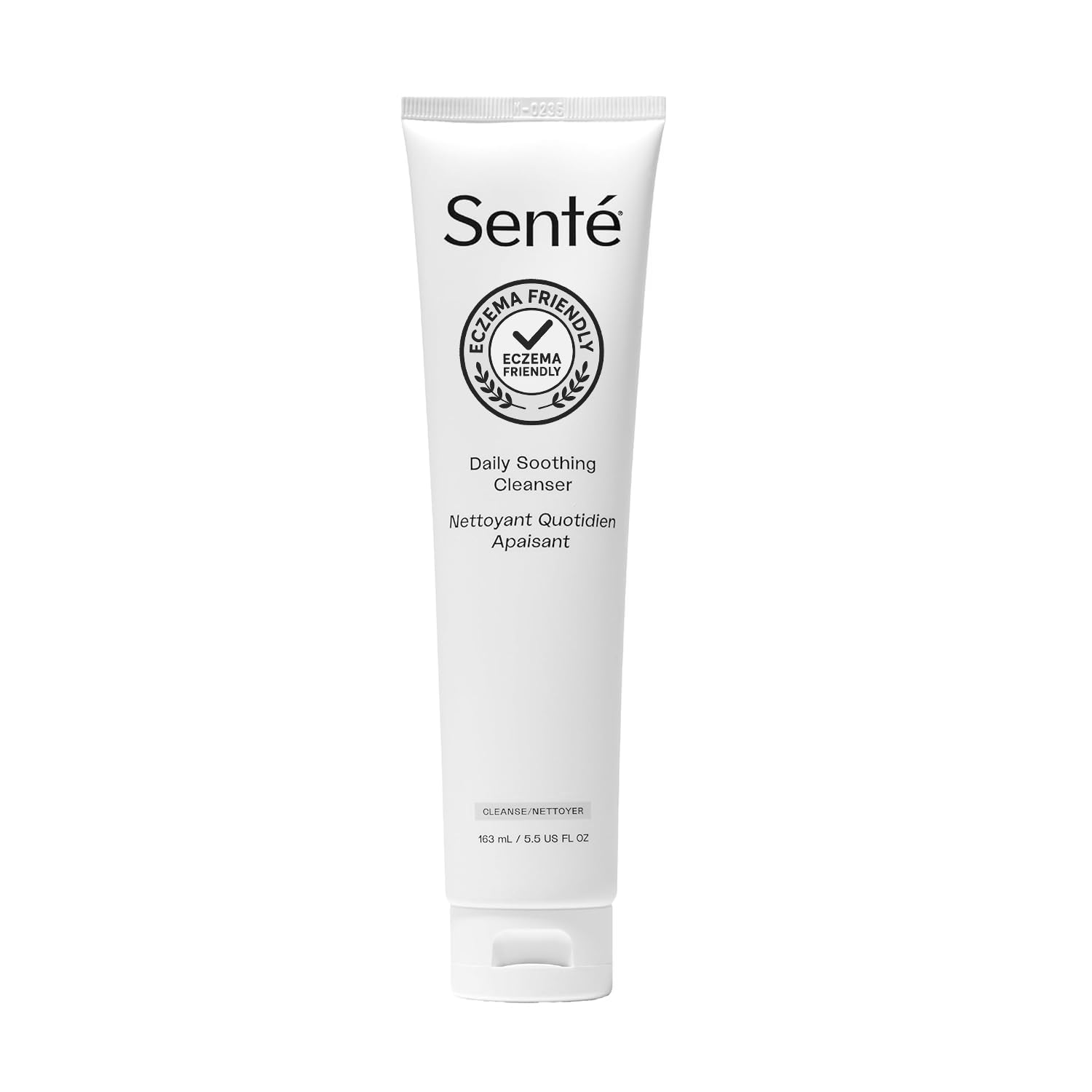 Sente Daily Soothing Facial Cleanser For Dry and Sensitive Skin - Gently Removes Oil, Impurities and Makeup - with Vitamin E - 5.5 Fl Oz-FemmiqueWomen