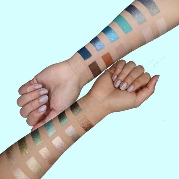 24 Shades Eyeshadow Palette -Festive Luxury Vibrant Bold Full-Color Pigment Long Lasting Matte Shimmer Eye shadow Palette (Bondi)-FemmiqueWomen