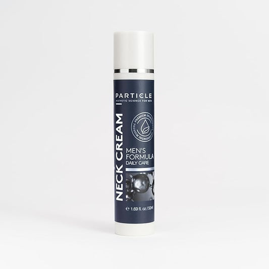 Particle Neck Cream for Men - Firming Cream, Lift and Moisturize The | Use on Saggy Skin or Turkey Anti Aging Triple Action with Collagen, Hyaluronic Acid, Retinol, 1 pack, 1.7 Fl Oz-FemmiqueWomen