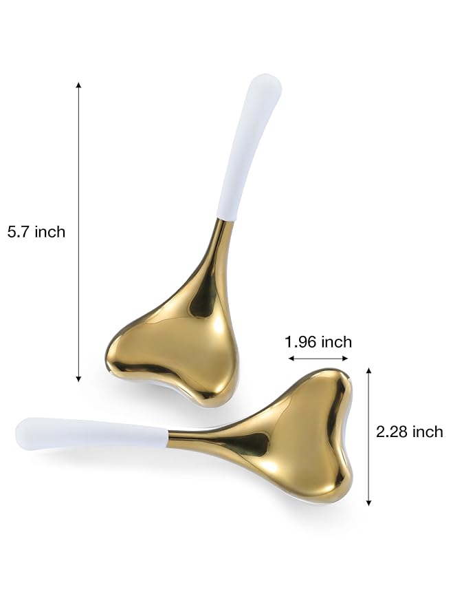 2-in-1 Gua Sha Cryo Sticks, Facial Skin Care Tools for Women Facial Massager, Unbreakable Stainless Steel Esthetician Supplies, Cooling Ice Globes Roller with Carry Case-FemmiqueWomen