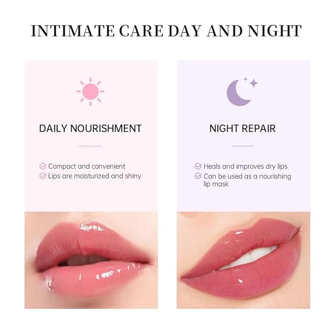 3 Colors Lip Butter Balm Set，Vanilla Vanilla Beige Brown Sugar, Lasting Moisture Non Stick Glow Resurrection Cream Lip Oil Gloss Trio Lip Care Makeup(123# Vanilla + Vanilla Beige+Brown Sugar)-FemmiqueWomen