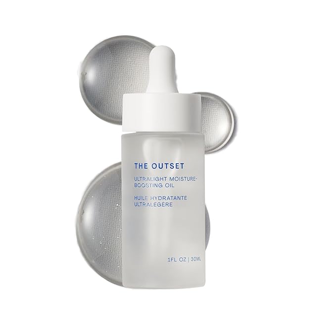 The Outset Ultralight Moisture Boosting Face Oil - Fragrance Free with Squalane - Non-clogging, Fast-Absorbing - Clean, Vegan, Gluten Free - All Skin Types, Sensitive Skin - 1 fl oz-FemmiqueWomen