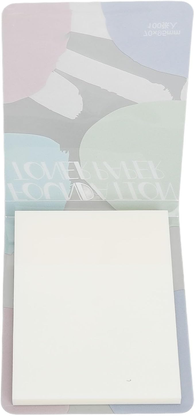 200 Sheets Nail Art Cosmetic Palette Paper Disposable Nail Art Palette Paper Mix Colors for Daily Use-FemmiqueWomen