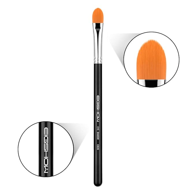 Eye Shadow Primer Applicator Brush for Blending, Concealer, Professional Tools for Applying Cream, Liquid Shadows and Eye Primer Base with Vegan Bristles by EIGSHOW-FemmiqueWomen