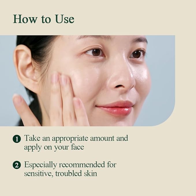 Pyunkang Yul PKY Calming Moisture Barrier Cream Instantly Soothes Sensitive Skin, Hyaluronic Acid & Ceramide for Hydration, Vegan, Korean Skincare (3.38 Fl. Oz, 100ml)-FemmiqueWomen