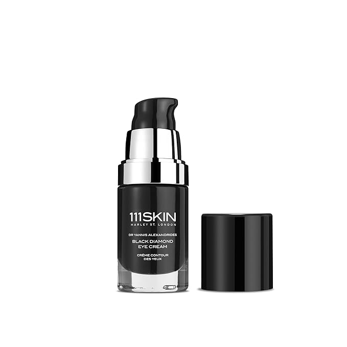 111SKIN Black Diamond Eye Cream, Formulated with Granactive Retinoid for Fine Lines and Dark Circles, Anti-Aging Formula Suitable for Sensitive Skin, 0.51 fl oz-FemmiqueWomen