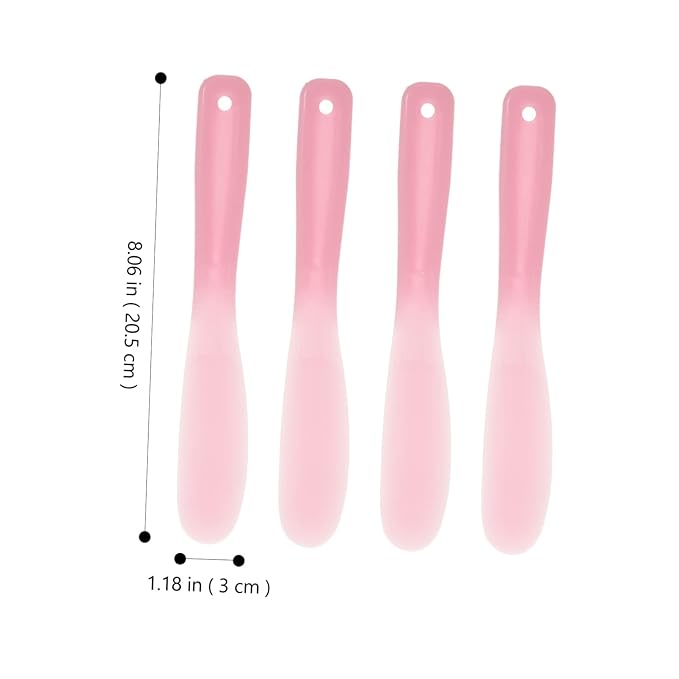 10pcs Tool Stick Makeup Spatula Cosmetic Plate Mixer Cosmetic Mixer Silicone Stirring Tools Beauty Spatula Makeup Plate Spatula Makeup Mixing Tool Makeup Mixer Tool-FemmiqueWomen
