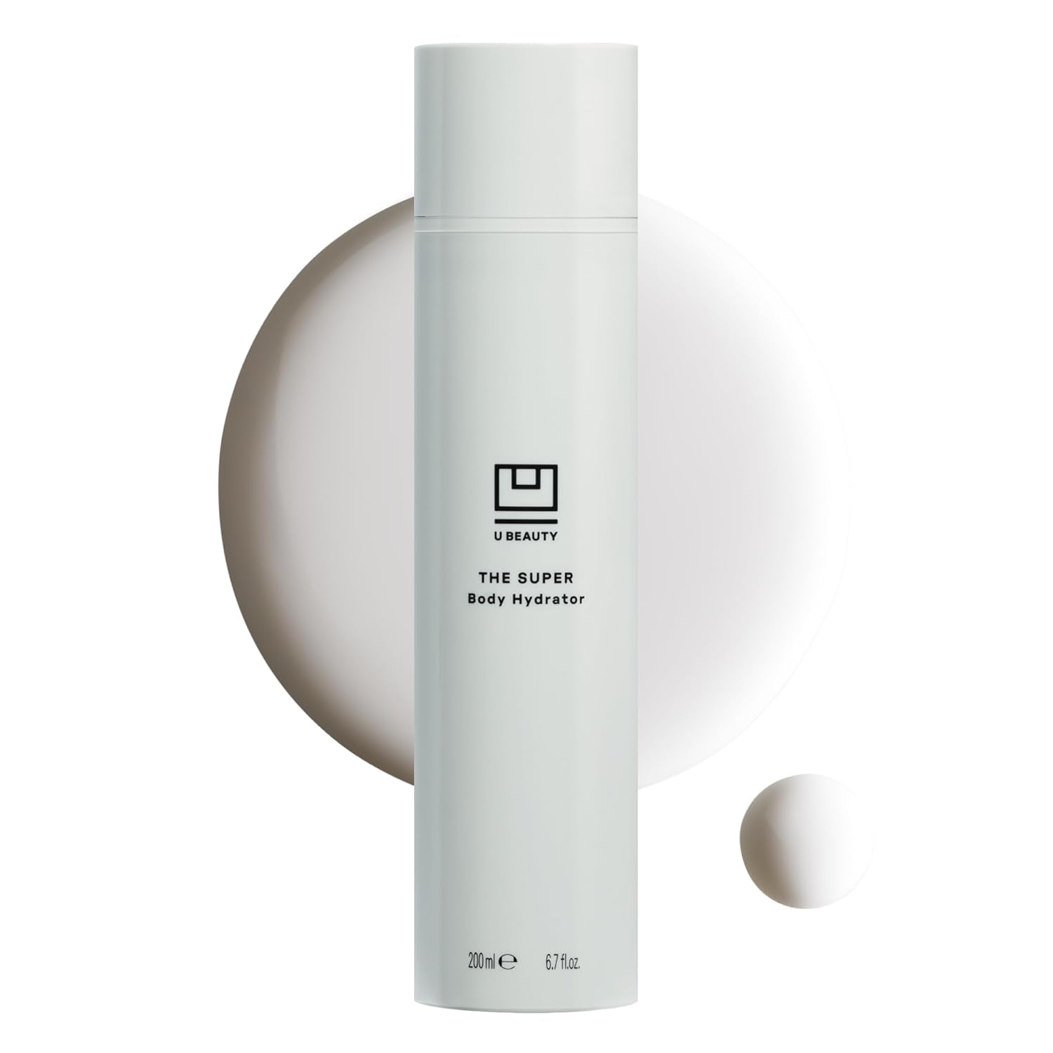 U Beauty The SUPER Body Hydrator - Mega-Dose Hyaluronic Acid Body Moisturizing Cream with Niacinamide and Squalane for Smooth, Bright, and Renewed-Looking Skin For Up To 48 Hours - 6.7 fl oz-FemmiqueWomen