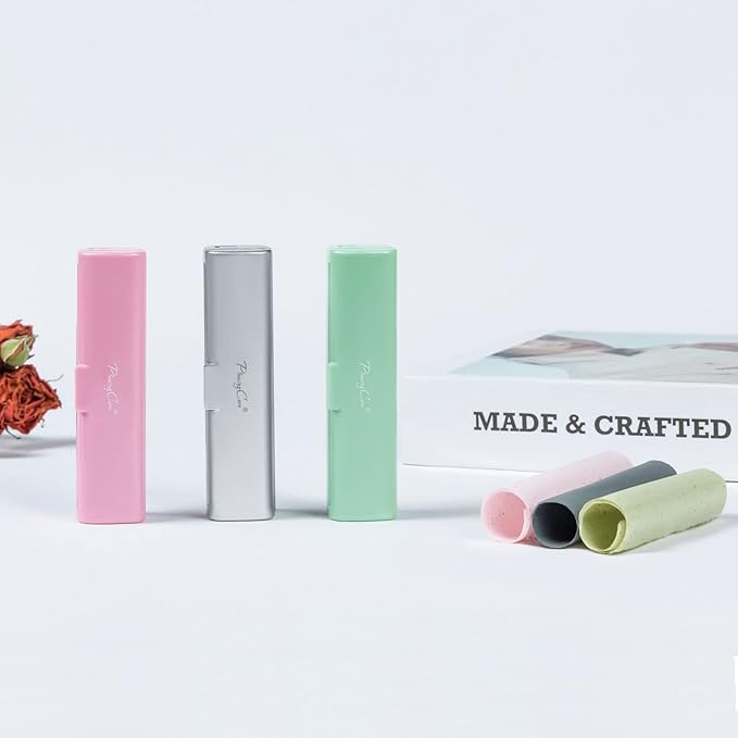 Natural Oil Blotting Paper Roll, Refillable Compact Dispenser No Shine Sheets, Absorb Excess Shine on Face or Scalp Instantly, Men and Women Facial Skin Care or Make Up Must Have (Green Tea)-FemmiqueWomen