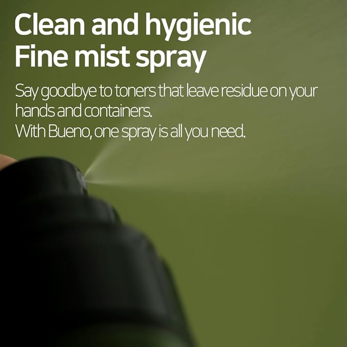 Bueno Icheon Rice Core Mist Toner, 3.55 fl.oz | Spray Toner with Icheon Rice Amino Acids for Soothing & Hydration | 100% Vegan Formula, Korean Skin Care-FemmiqueWomen