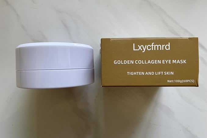 24K Gold Under Eye Masks, Eye Masks for Dark Circles, Anti Wrinkle Under Eye Gel Pads, Eye Mask for Puffy Eyes, Skincare | 60 Pieces/30 Pairs-FemmiqueWomen