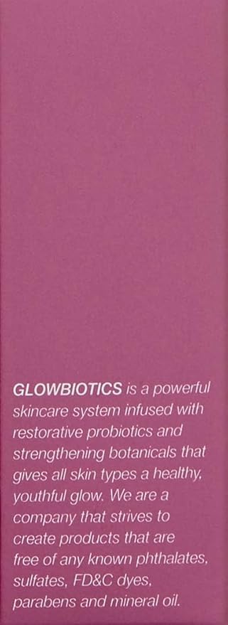 Glowbiotics Probiotic HydraGlow Illuminating Serum Pink: Hydrating Dew Drops for Radiant Skin, Illuminating Glow Enhancer with Hyaluronic Acid and Probiotics, 1 Fl Oz-FemmiqueWomen