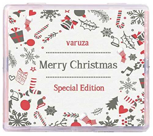 [200 Counts + Mirror Case] Christmas Edition Natural Bamboo Charcoal Oil Blotting Sheets for Face with Mirror Case-FemmiqueWomen