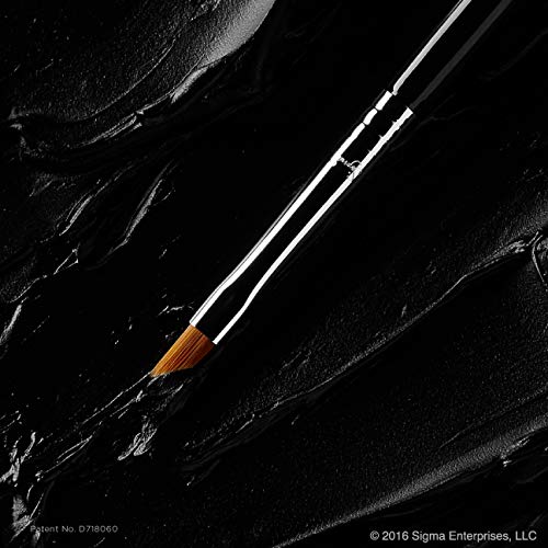 Sigma Beauty Professional E06 Eye Liner Brush – Fine Angled Eyeliner Brush with Pointed Tip for Meticulously Applying Gel and Liquid Eyeliner, For Cat Eyeliner & Winged Liner (1 Brush)-FemmiqueWomen