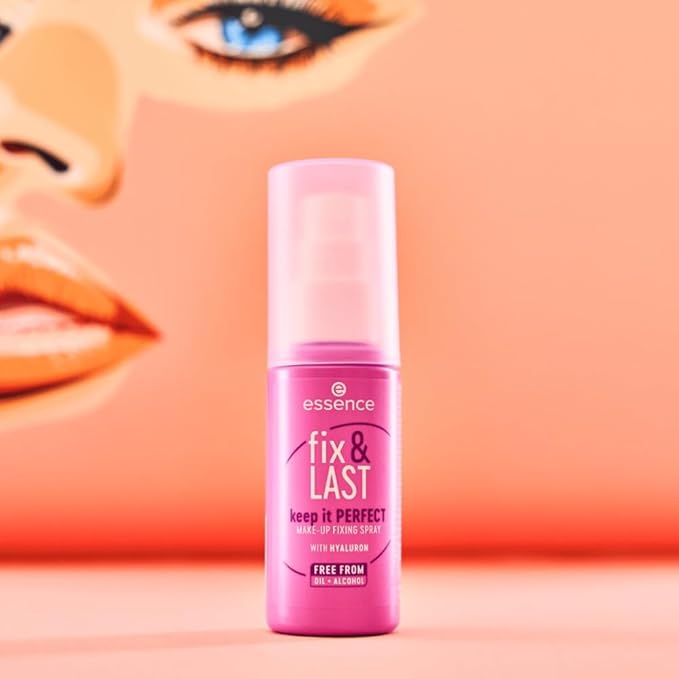essence | Fix & Last Keep It Perfect Makeup Fixing Spray | Weightless, All-Day Setting | Vegan & Cruelty Free-FemmiqueWomen