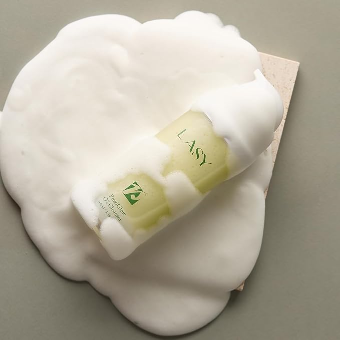 L.ASY ProxiGlow O2 Cleanser (3.4 fl.oz) – Oxygen-Infused Hydrating Facial Wash-FemmiqueWomen