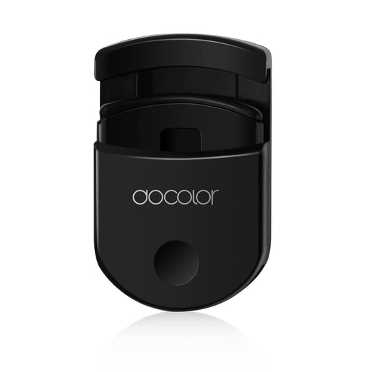 Docolor Eyelash Curler Portable Lash Curler with 1 Silicone Refill Pads Mini Eye Lashes Curlers Professional Travel Makeup Tools for All Eye Shapes-FemmiqueWomen