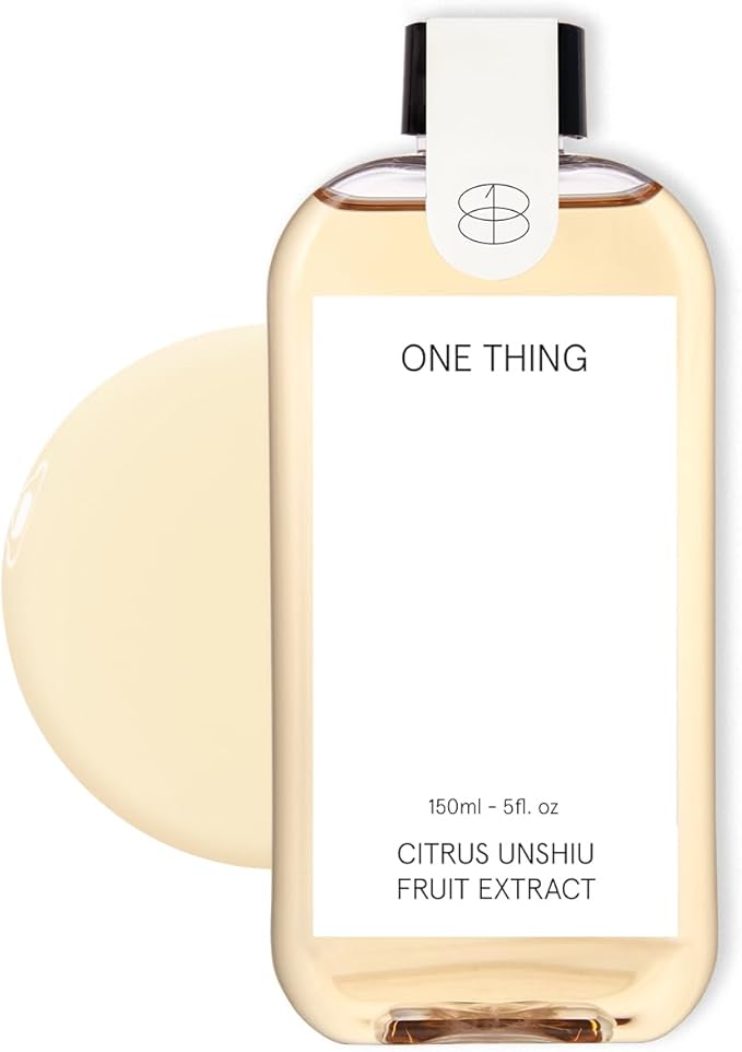 ONE THING Citrus Unshiu Fruit Toner (Tangerine Extract) 5.07 Fl Oz | Hydrating Revitalizing Facial Extract, Uneven Dull Skin, Vitamin C | Acne Scars Dark Spots Pigmentation | Vegan Korean Skin Care-FemmiqueWomen