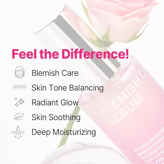 ISOI Blemish Care Up Serum for Face, Vegan Hydrating Serum for Smooth & Glass Skin Effect, Skin Barrier & Moisture Balance for Women, Korean Skin Care (0.85 fl. oz, 25ml)-FemmiqueWomen