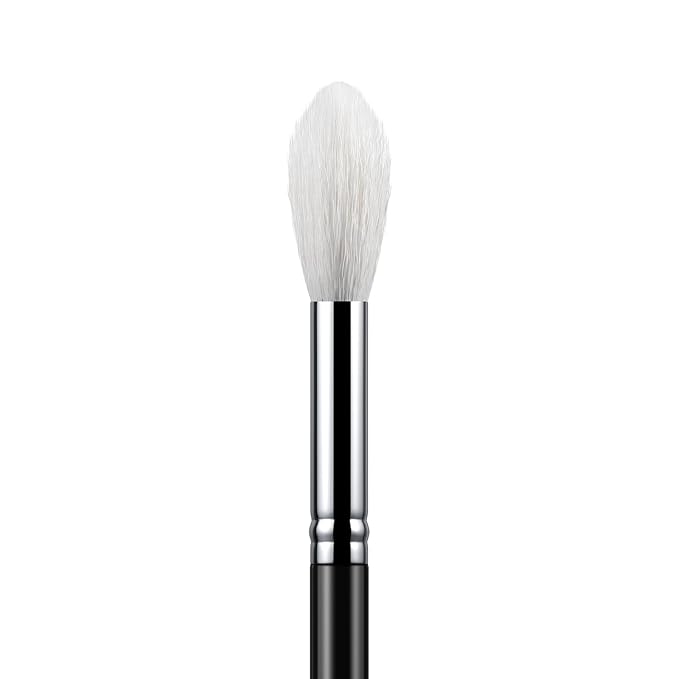 Eyeshadow Brush Fluffy Big Blending Brush Goat Bristles Soft Smugde for Powder Cream Liquid Eyeshadow for Eye Makeup Black (E838)-FemmiqueWomen