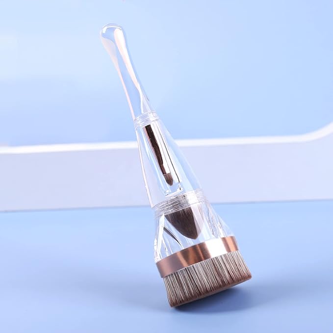 Makeup Brushes, Daubigny Perfect 3IN1 Makeup Brush for Face Blush Liquid Powder Foundation Brush for Blending Liquid, Cream or Flawless Powder Cosmetics with Great Gift Case-FemmiqueWomen