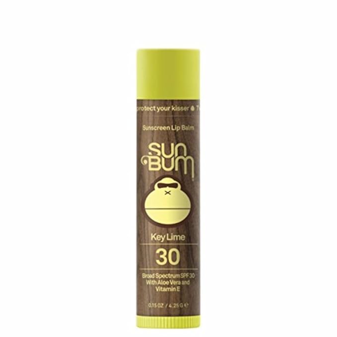 Sun Bum SPF 30 Sunscreen Lip Balm | Vegan and Cruelty Free Broad Spectrum UVA/UVB Lip Care with Aloe and Vitamin E for Moisturized Lips | Key Lime Flavor |.15 oz-FemmiqueWomen