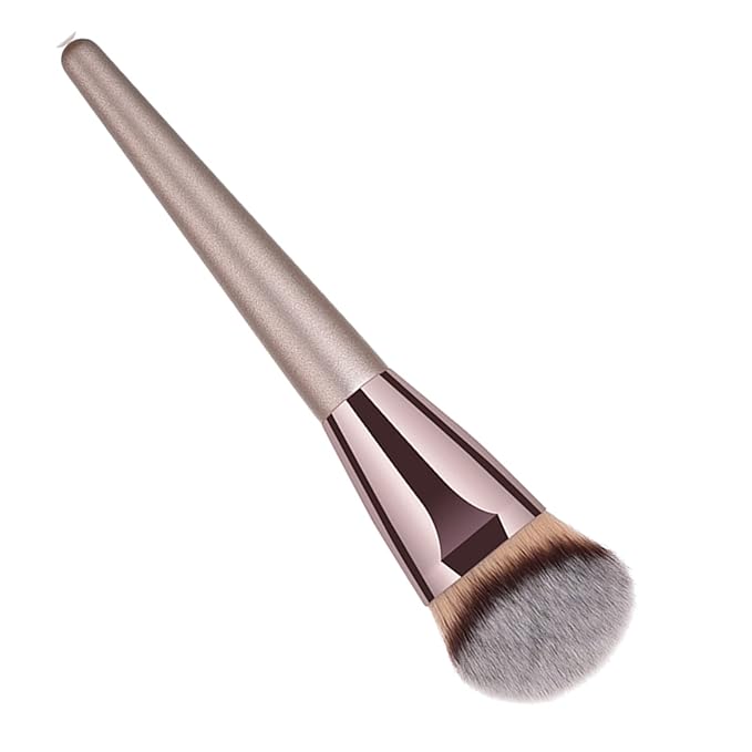 Professional Angled Foundation Brush Premium Synthetic Kabuki Makeup Brush Bronzer Contour Brush Cosmetic Applicator for Blending Liquid Powder BB Cream Vegan Brochas de Maquillaje-FemmiqueWomen