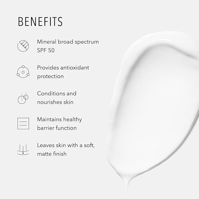 HydroPeptide Solar Defense Face Sunscreen, SPF 50 Broad Spectrum, Non-Tinted, Moisturizer & Antioxidant Rich, 1.7 Ounce-FemmiqueWomen