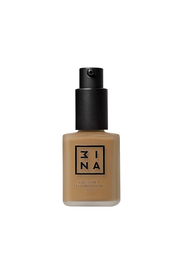 3INA The 3-In-1 Foundation 219 - Vegan Formula - Combination Of Primer, Concealer And Foundation - Medium Coverage - Natural Finish - Perfect For Covering Lines And Blemishes - Long Lasting - 1.01 Oz-FemmiqueWomen