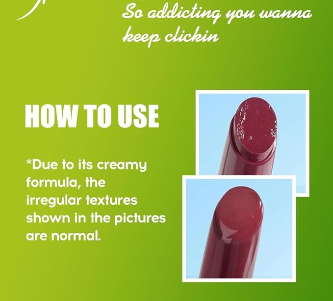 3 Colors Fat Lip Oil Click Slick, Moisturizing and Long-lasting Lip Balm, Non-stick and High Pigment Lip Glow Oil, Lightweight Lip Plumper with Coconut Oil (Set: C)-FemmiqueWomen