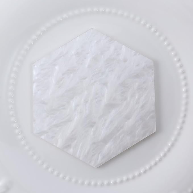 2pcs Nail Art Palette, False Nail Tips Display Board, Nail Art Painting Mixed Color Palette, Nail Art Display Cosmetic Mixing Tools (Hexagon/Square)-FemmiqueWomen