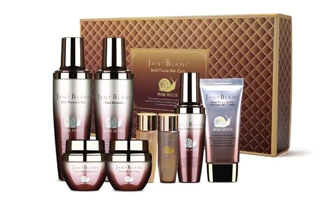 Jantblanc Snail -Mucus Skin Care Set (Skin Care 6 Set)-FemmiqueWomen