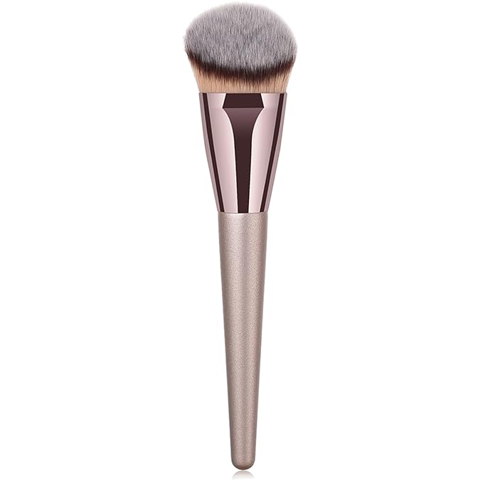 Professional Angled Foundation Brush Premium Synthetic Kabuki Makeup Brush Bronzer Contour Brush Cosmetic Applicator for Blending Liquid Powder BB Cream Vegan Brochas de Maquillaje-FemmiqueWomen