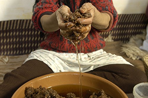 US Organic Moroccan Argan Oil, Cold-Pressed Virgin, USDA Certified, 100% Pure, Unrefined, for Hair, Skin, Nail & Cuticle Care, in Amber Glass Bottle, Sourced from Morocco (4 oz (Large))-FemmiqueWomen