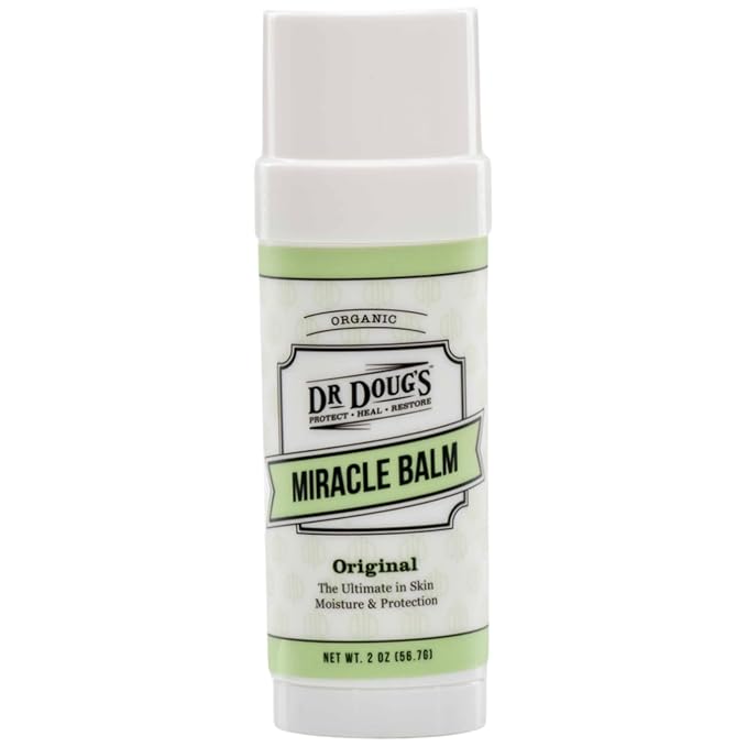 Dr. Doug's Original Miracle Balm – | Organic, Handmade Balm for Dry, Itchy Skin | Cruelty-Free &-FemmiqueWomen