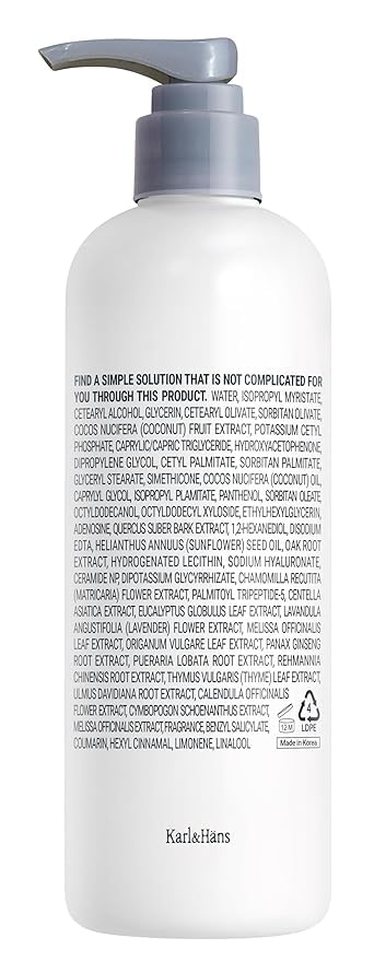 Karl&Hans Botanic Vegan Body Lotion Gourmand Coconut, Long-lasting Hydration with Soothing Coconut Fragrance - For Hands and Body, 13.2 fl oz-FemmiqueWomen