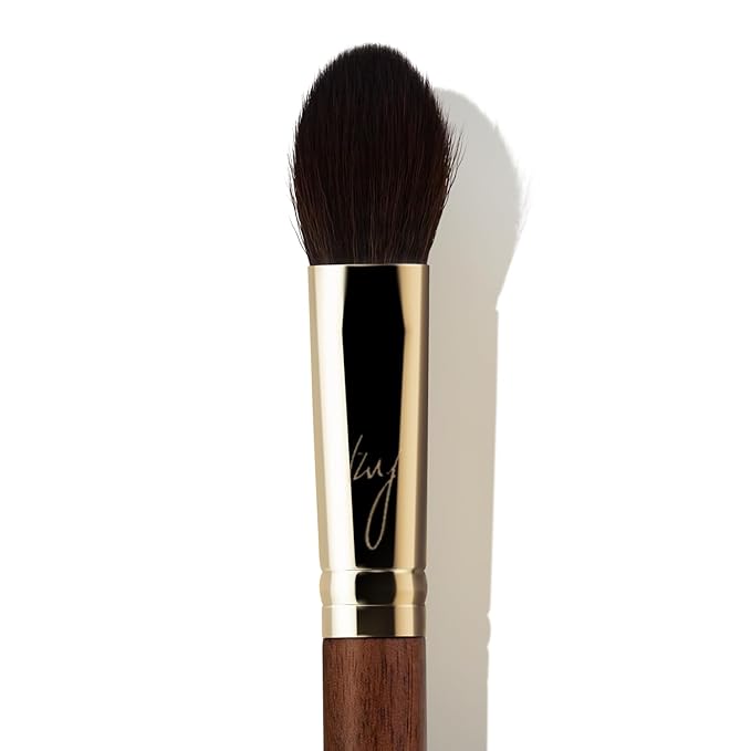 [SOO ADOR] BY MAENG #32 Cheek Brush - Precision Tool for Blush Application and Defined Cheek Colors | Designed by K-Pop Makeup Artist Maeng | Makeup Brush Blush Brush-FemmiqueWomen