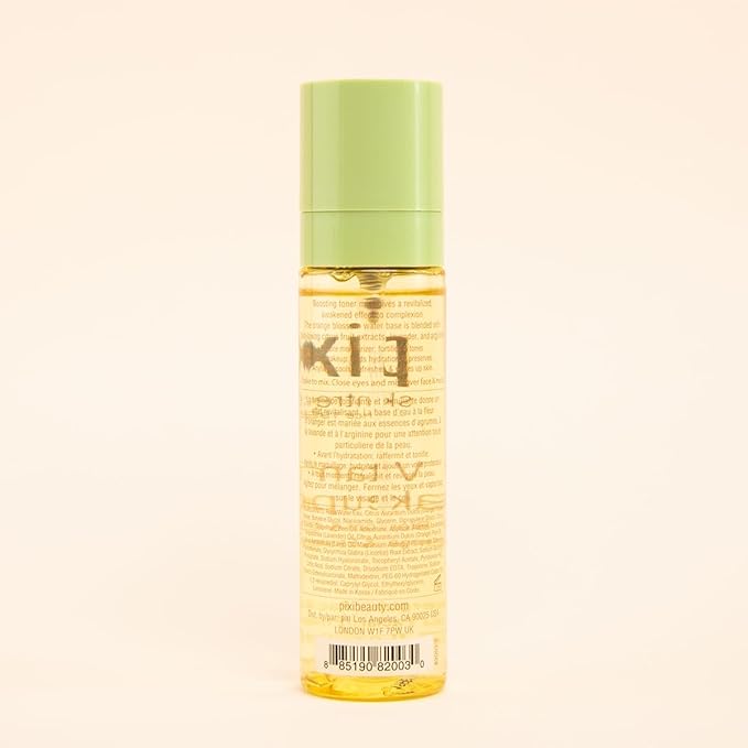Pixi Vitamin-C Wakeup Mist | Helps Cool, Refresh, and Wake Up Skin | Adds Hydration | Boosting Treatment Toner | 2.7 fl oz / 80ml-FemmiqueWomen
